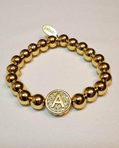 "A" Initially Yours Bracelet