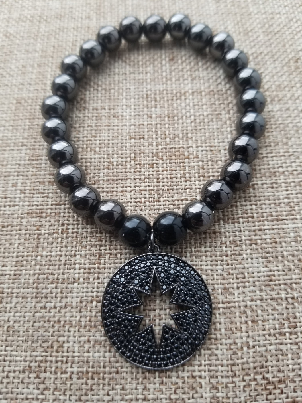North Star bracelet ( Black out )
