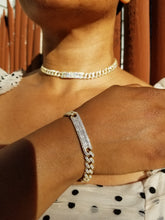 Load image into Gallery viewer, Name tag choker (Medium weight)