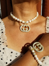 Load image into Gallery viewer, Super Pearl Luxe set (Choker and Bracelet)