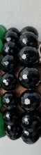 Load image into Gallery viewer, Faceted Onyx Semiprecious stone Set